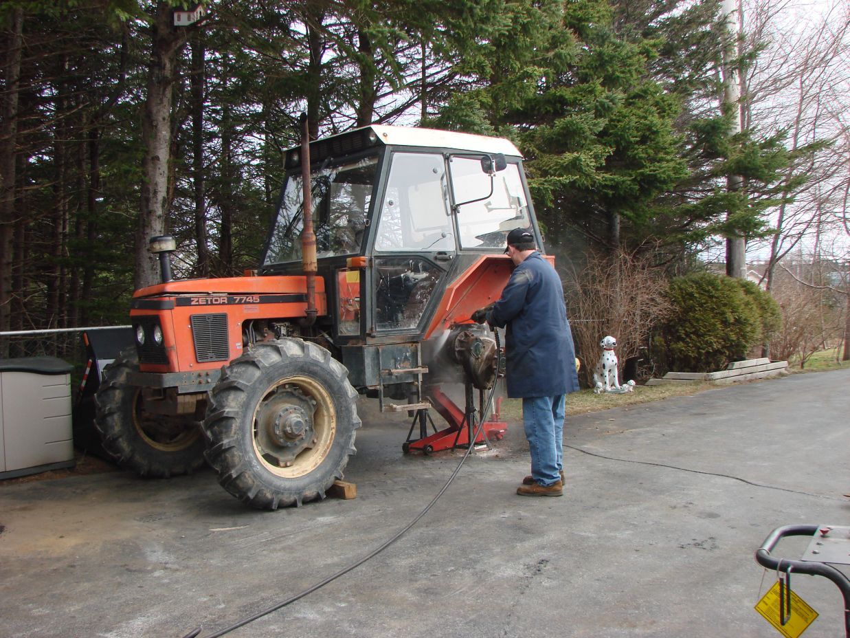 Brake issue Zetor 7745